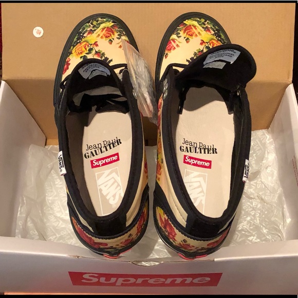 Vans x Supreme x Jean Paul Men Size 8 - Picture 1 of 7